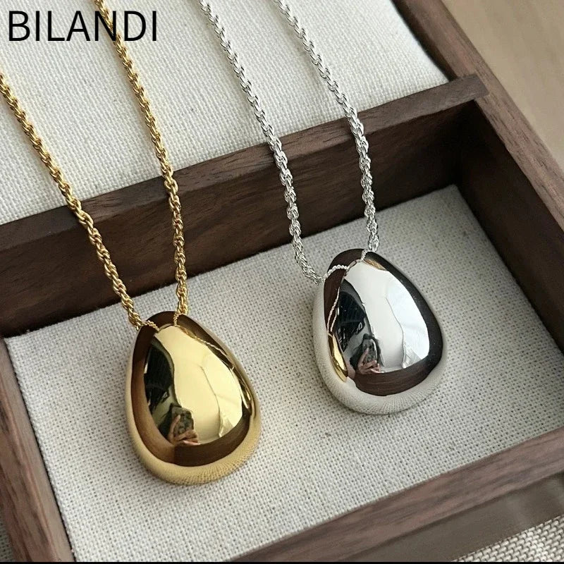 Teardrop Pendant Necklacenec - Bakyat Store