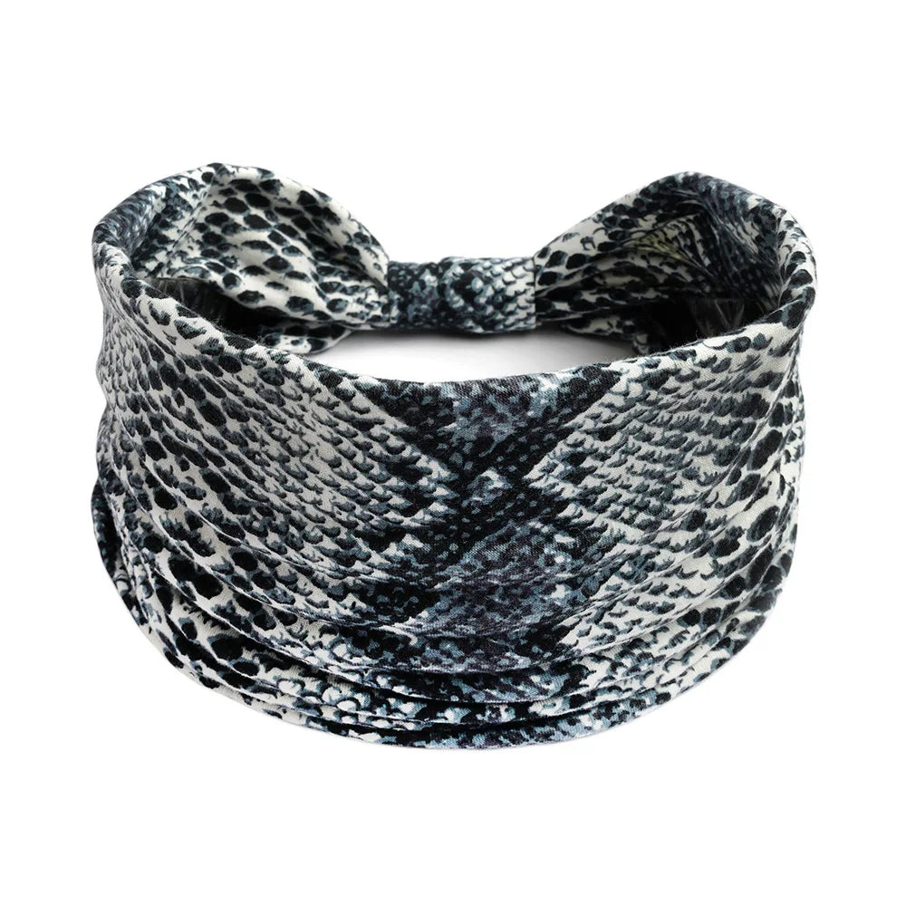 Bohemian Wide Cotton Stretch Headbands - Bakyat Store