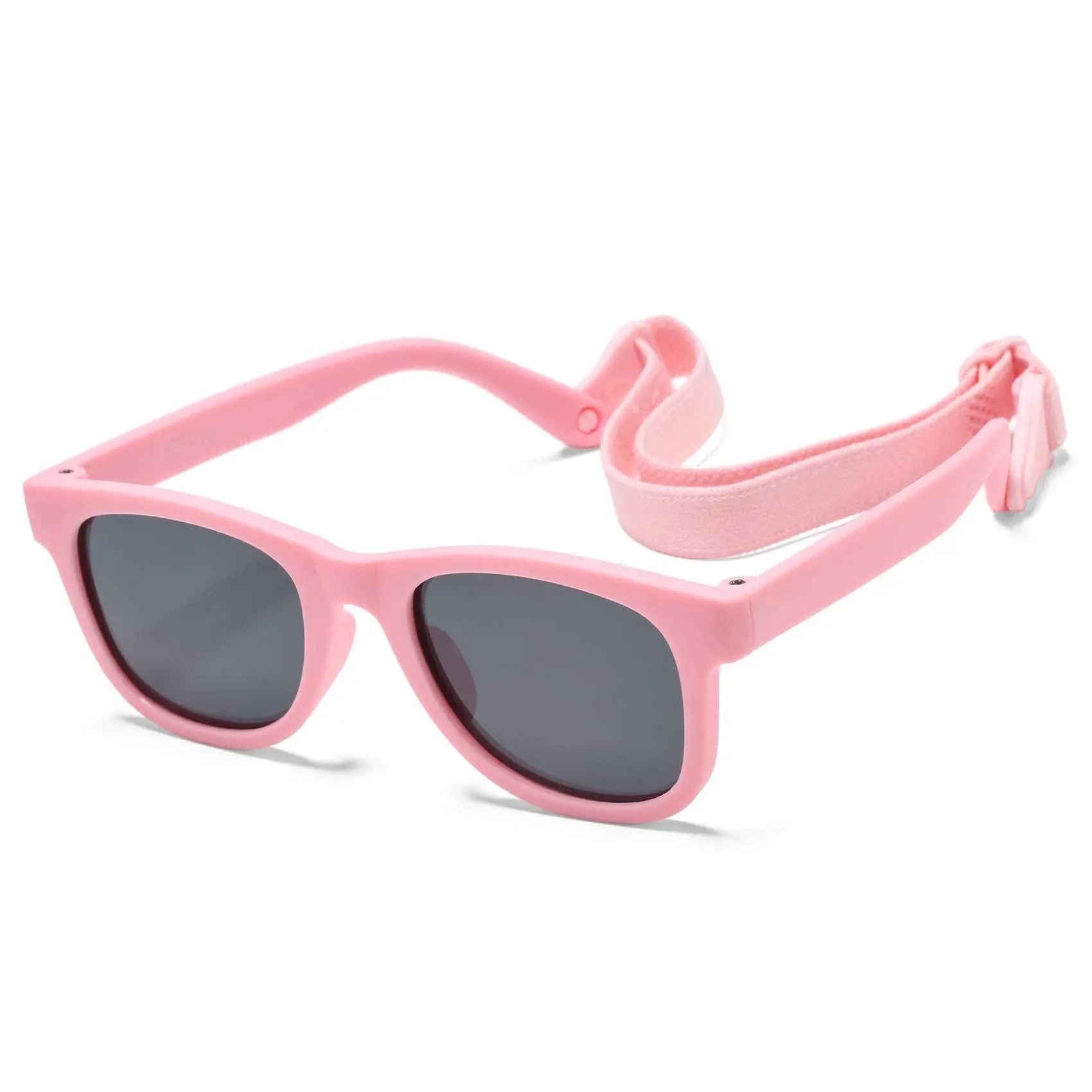 0-24 Months Newborn Baby Bendable Flexible Polarized Sunglasses with Strap - Bakyat Store