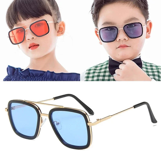 Iron Man Glasses Tony Stark Sunglasses Children Sunglasses - Bakyat Store