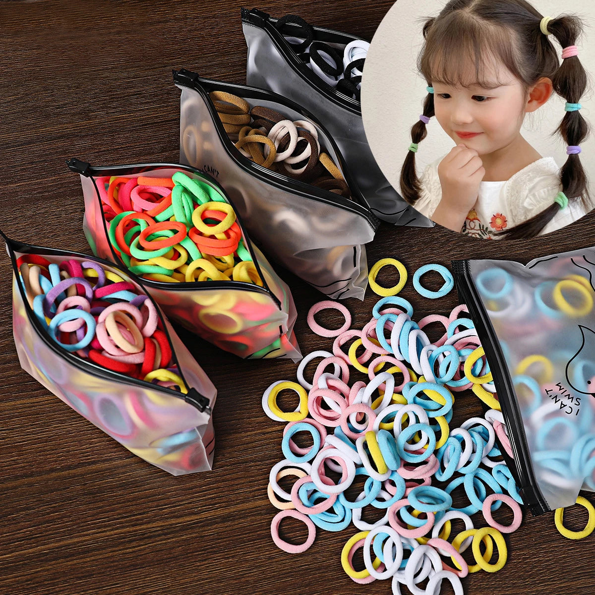 Colorful Hair Bands for Children - Bakyat Store