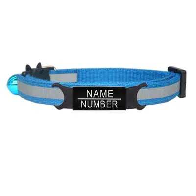 Reflective Cat Safety Buckle Collar - Bakyat Store