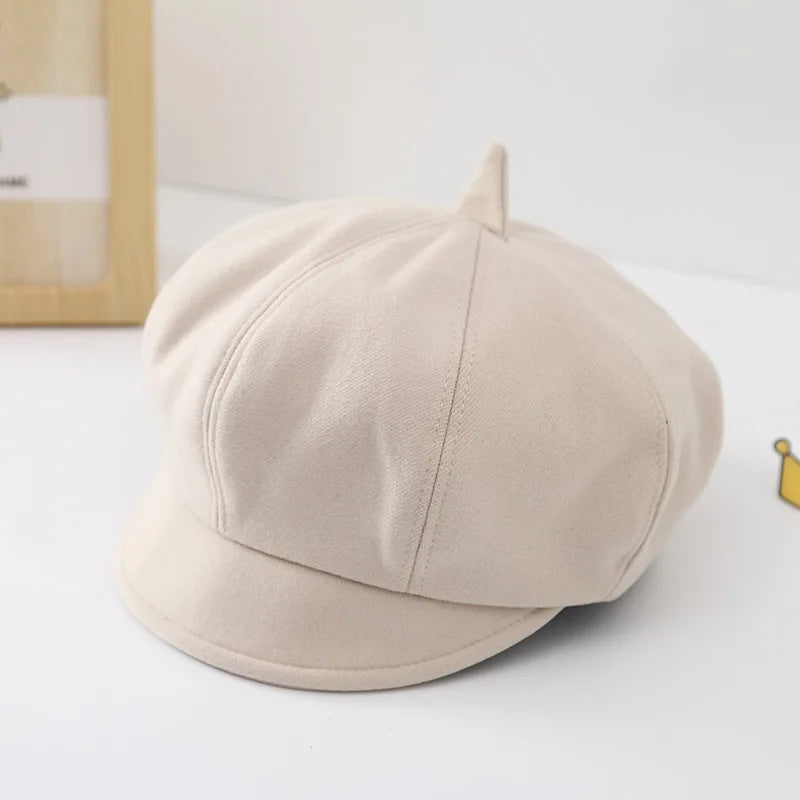 Wool Kids Beret Hat - Bakyat Store