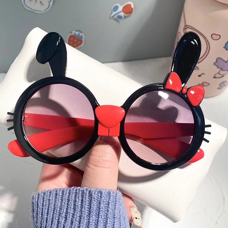 New Cute Cartoon Rabbit Ear Sunglasses - Bakyat Store